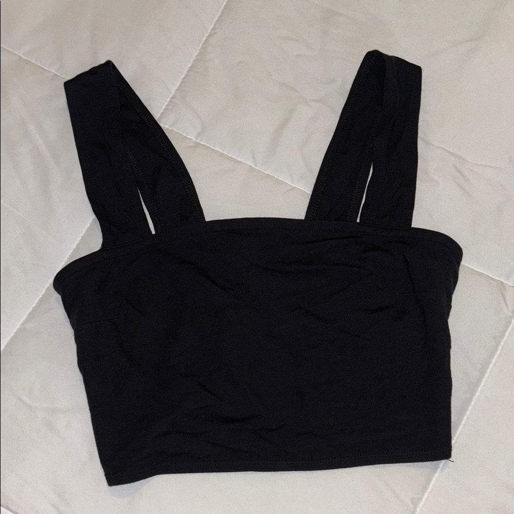 Black Crop Top